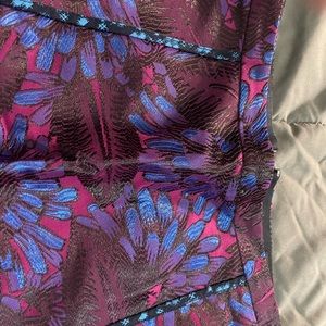 J crew printed jacquard miniskirt